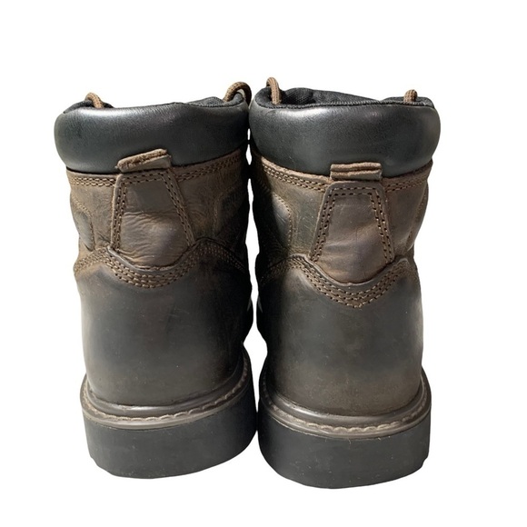 Wolverine Mens Floorhand W10633 Brown 6" Waterproof Steel Toe Boots Size 9 EW - Picture 3 of 11